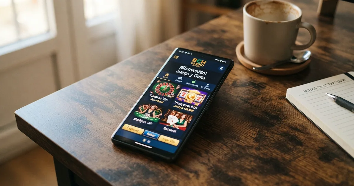 Pantalla de un casino online mostrando la sección de cajero con el logotipo de Bitcoin Cash entre las opciones de depósito con criptomonedas