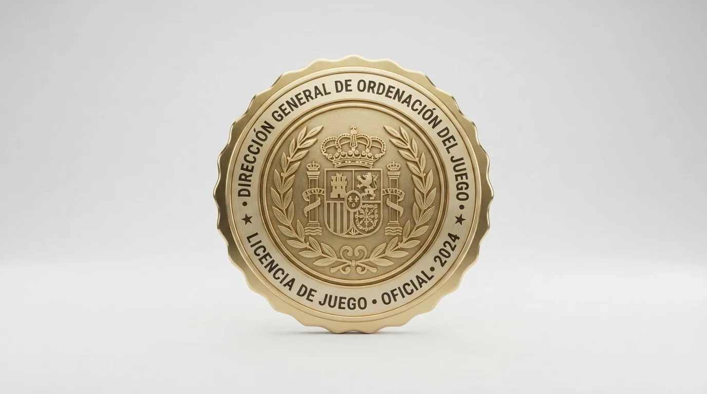 Sello oficial de la Dirección General de Ordenación del Juego en la web ordenacionjuego.es