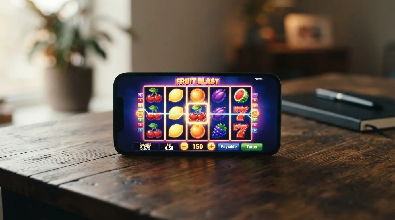 Captura de una tragaperras online de Pragmatic Play con la interfaz de apuesta en equivalente de criptomonedas